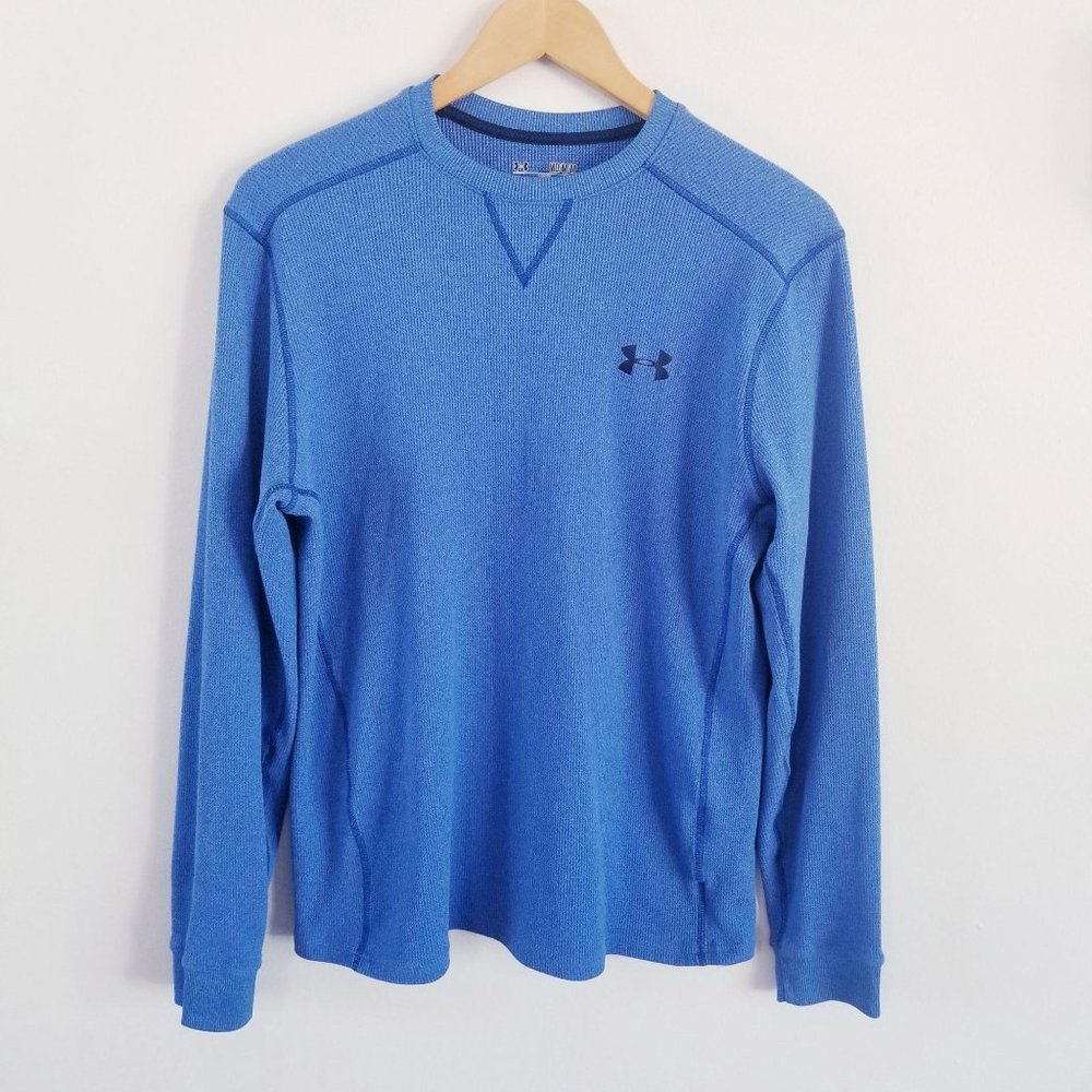 Under Armour Blue Long Sleeve Crew Neck Shirt